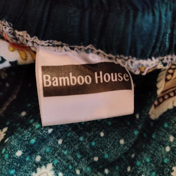 BAMBOO HOUSE Mandala Harem Pants Comfy Lightweight Festival Boho Yoga Hippie S - Picture 11 of 12